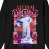 Aretha Franklin Queen Of Soul Poster Crew Neck Long Sleeve Men's Black Tee - 2 of 3