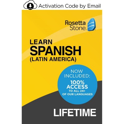 Rosetta Stone Spanish/Unlimited - Lifetime (Electronic Software Download)