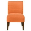 TopComfy Accent Chairs Modern Chair Dining Chair Armless Lounge Chair Comfortable Chair Decoration Chair for Living Room, Orange, 21"*29.13"*34.25" - 3 of 4