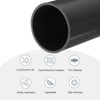 Unique Bargains Water Plumb DIY Crafts High Impact Rigid Round Pipes 8" Length - 3 of 4