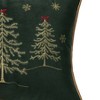 C&F Home Red Bow Christmas Tree Forest Embroidered Mini Accent Throw Pillow 12" x 16" - 3 of 4