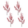 Snowy Winter Berry Branch (Set of 4) - 2 of 3