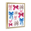 Stupell Industries Varied Fashion Ribbons Floating Frame Canvas Art - 2 of 4