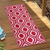 Playa Rug Venice Plastic Rectangle Woven Indoor Outdoor Floor Mat - 3 of 4