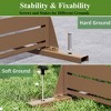 Spassway Outdoor Metal Privacy Screen with Different Colors Garden Fence Panels Patio Trellis Room Divider Decorative Wall Panels - 4 of 4