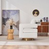 Swivel Chair For Living Room, 360 Degree Swivel Club Modern Single Sofa Chair, Accent Chairs Swivel, Accent Chairs Modern-Cuddlewood - 3 of 4