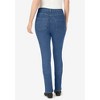 Woman Within Women's Plus Size Tall Comfort Curve Straight-Leg Denim Jean - image 3 of 4