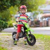 Qaba Kids Motorcycle with Twist Grip Throttle, 12V Electric Motorcycle with Training Wheels, Rear Suspension, Music for Aged 3-6 Years - 2 of 4