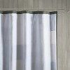 LunaLulinlk Pieced Cotton Shower Curtain - 2 of 4
