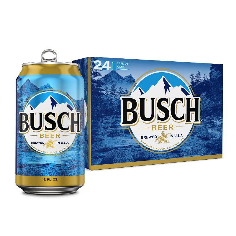 Busch Beer - 24pk/12 fl oz Cans, 1 of 11