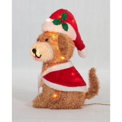 Everstar 20" UL Dog In Cloak Sculpture, Gold