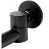 ALFI Black Matte Round Foldable Tub Spout - 3 of 4