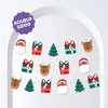 Big Dot of Happiness Jolly Santa Claus Garland Banner, Christmas Party Decorations Backdrop, 30 Feet of Cord, 15 Paper Holiday Shapes Double-Sided - 2 of 4
