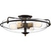 Griffin Palladian Bronze Flush Mount Light - 4 of 4