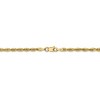 Black Bow Jewelry 2.8mm Rope Chain Bracelet in 14k Yellow Gold, 7 Inch - image 3 of 4