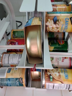  FIFO Countertop Plastic Canned Food Organizer for