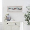 Metal Bird Wall Decor White - Olivia & May: Farmhouse Style, Hardwood Frame, Animal Artwork, Spot Clean - 2 of 4