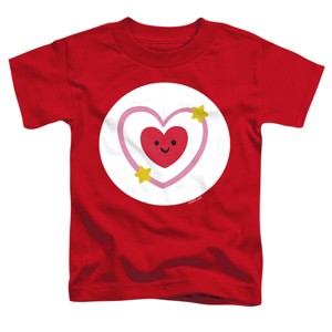 Toddler Boys' Care Bears Unlock The Magic All My Heart Bear Belly T-Shirt - 1 of 4