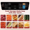 Teendow Vacuum Sealer Machine, 95kPa 230W Wide Seal Powerful Food Storage, Build-in Cutter, Bags Storage, Digital Countdown Display - 2 of 4