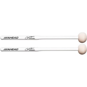 Ahead Chavez Arsenal 1 Marching Bass Drum Mallets 1.75 in. Head - 1 of 2