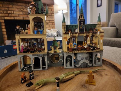 LEGO Harry Potter Hogwarts Chamber of Secrets 76389 Castle Toy with The  Great Hall, 20th Anniversary Model Set with Collectible Golden Voldemort