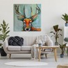 Stupell Industries Modern Urban Deer Painting Canvas Art - 3 of 4