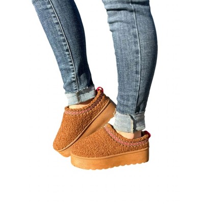 Women's In The Morning faux-shearling Slippers - Forever Shoes