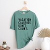 Simply Sage Market Vacation Calories Don't Count Garment Dyed Tee - 3 of 4