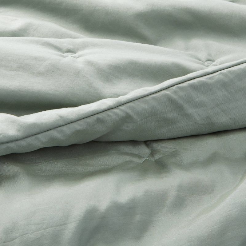 Lyocell Cotton Blend Comforter & Sham Set - Casaluna™, 4 of 9