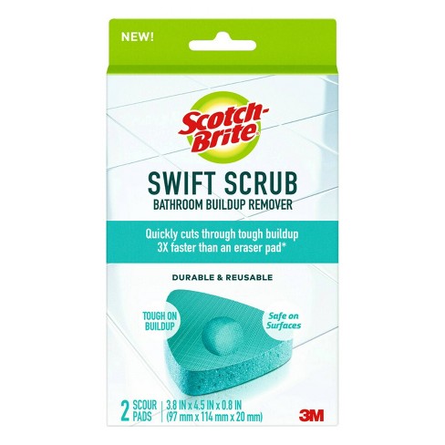 Scotch-brite Swift Scrub Bathroom Buildup Remover - 2ct : Target