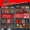 73 Inch Black 5-layer Adjustable Metal Heavy Duty Storage Shelf for Garage Tool Room Supermarket Racking - 3 of 4