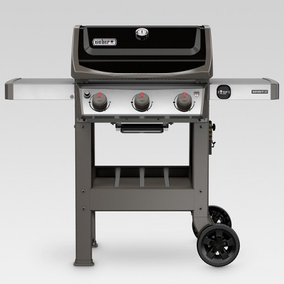 Weber Spirit II E-310 3-Burner LP Gas Grill 45010001 Black