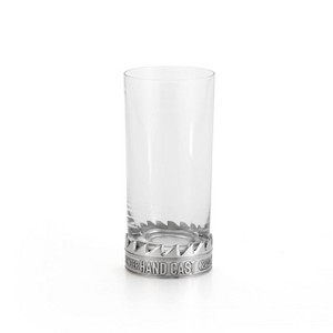 Royal Selangor Toolbar Collection Pewter Designer Highball Glass for Whiskey, Spirits, Gin, Liquor Mix, Cocktails, Mocktails - 1 of 4
