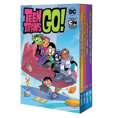 Teen Titans Go! Set -  (Teen Titans Go!) by Sholly Fisch (Paperback)