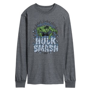 Men's - Marvel - Hulk Smash Long Sleeve Graphic T-Shirt - 1 of 4