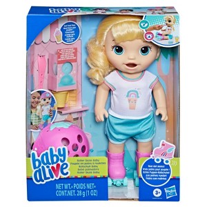 Baby Alive Roller Skate Baby Doll (Blonde Hair) - 1 of 4
