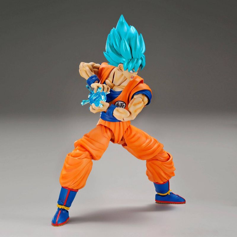 Dragon Ball Z Figure-rise Standard Lite SSGSS Son Goku Action Figure, 5 of 8