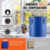 VEVOR Fryer Grease Bucket, 6 Gal Oil Disposal Caddy Carbon Steel Fryer Oil Bucket with Rust-Proof Coating, Oil Transport Container, Blue - 4 of 4