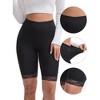 INSPIRE CHIC Women's Lace Trim Medium Length Control Panties Elastic Lightweight Comfortable Soft Solid Slimming Shorts - 3 of 4