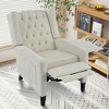 Lyngins Modern Adjustable Recliner Chair with Wing Back & Foldable Table & Footrest,Accent Chair for Living Room,Bedroom - 2 of 4