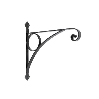 17" Steel Geometric Corona Bracket Black - ACHLA Designs