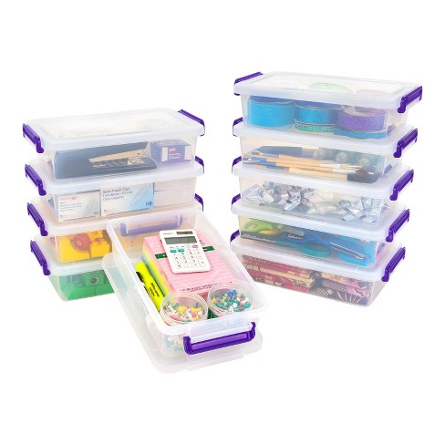 Iris Usa 10pack Small Plastic Hobby Art Craft Supply Organizer