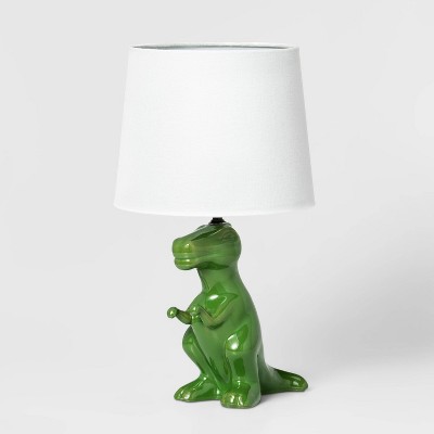 Photo 1 of Dinosaur Table Lamp Green - Pillowfort™