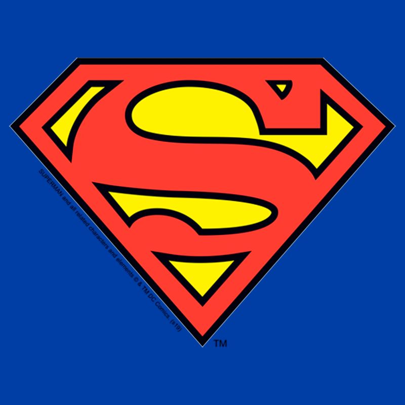 Men's Superman Logo Classic T-Shirt, 3 of 8