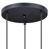 Vaxcel Millie 3 - Light Pendant in  Satin Nickel - 3 of 4