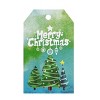 Wrapables Christmas Holiday Gift Tags/Kraft Paper Hang Tags for Gift-Wrapping, Labeling, Package Decoration, (50pcs), Festive Fun - 3 of 4