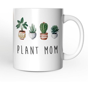 Minimalist Plant Mom Mug, Gift for Plant Lovers (Non-Custom Only)| OrnamentallyYou - 1 of 4