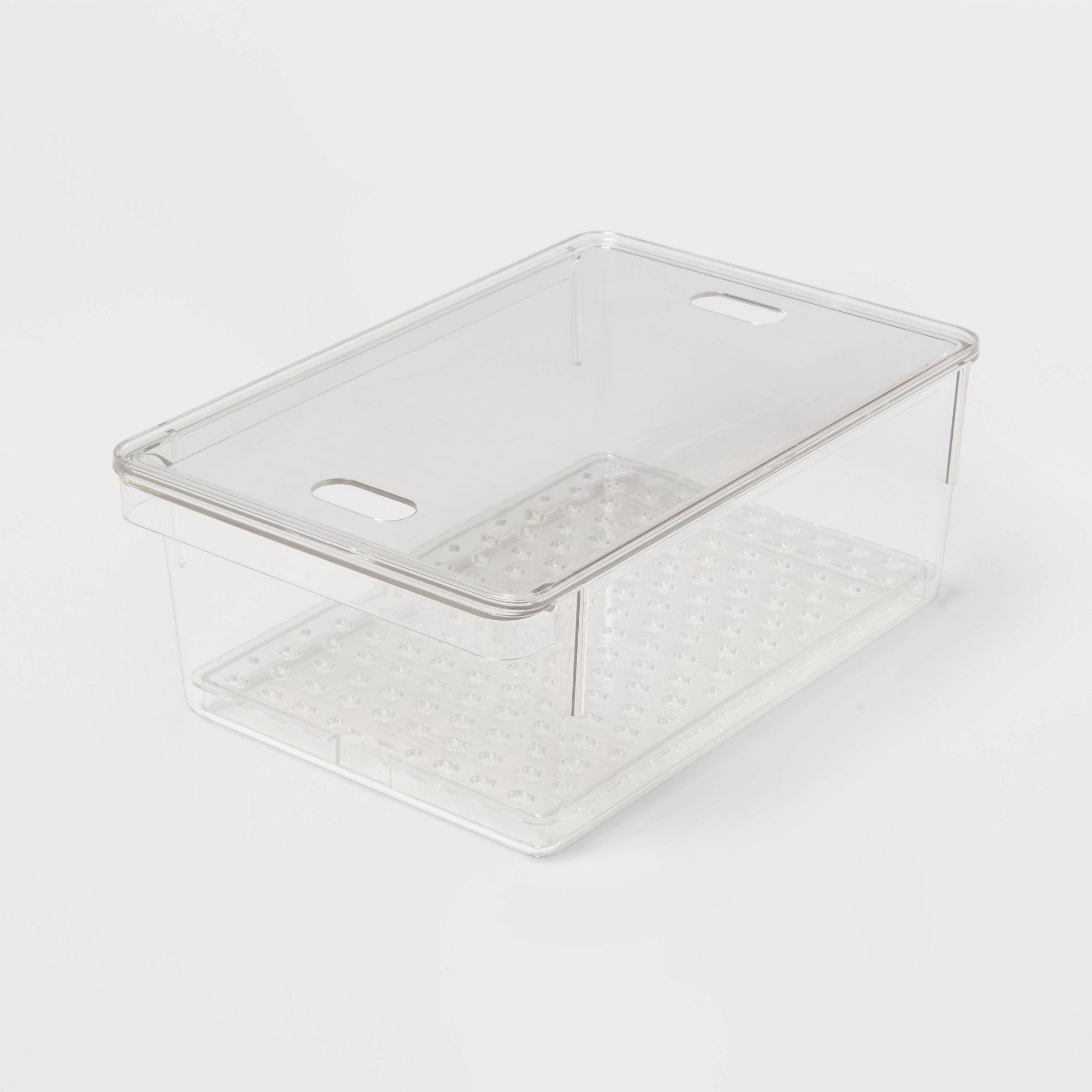 Produce Fridge Bin with Lid - Brightroom™