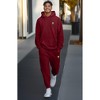 Dalix Alien Embroidery Sweatsuit Set Hoodie Jogger Soft Fleece Relaxed Fit Lounge Mens - 3 of 4