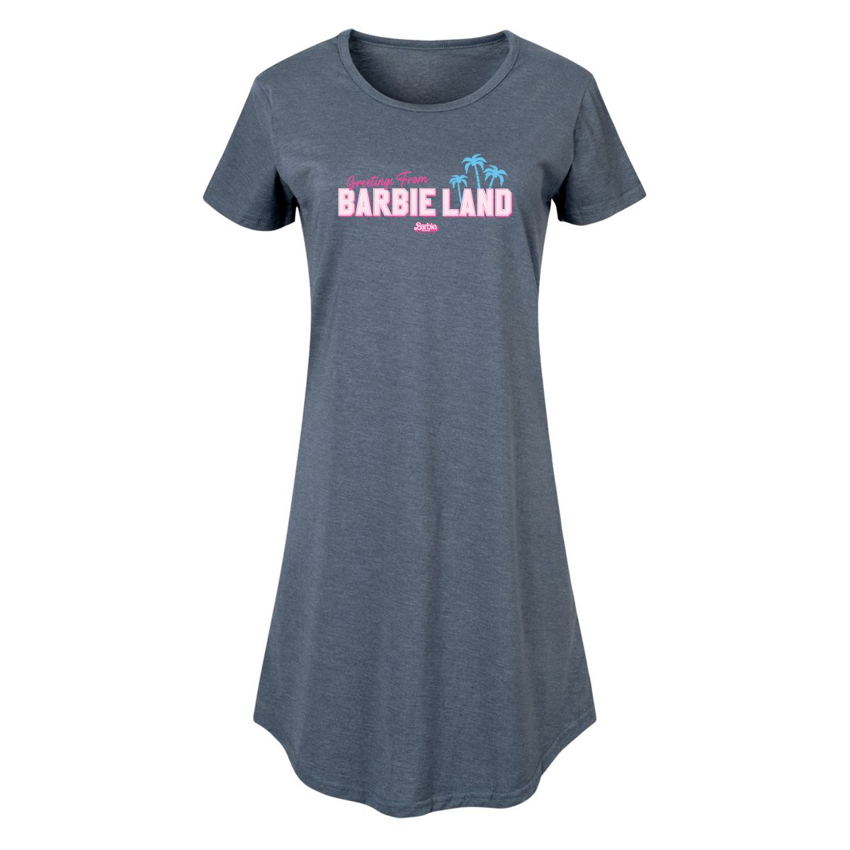 Women's - Barbie - Greetings from Barbie Land Graphic T-shirt Dress